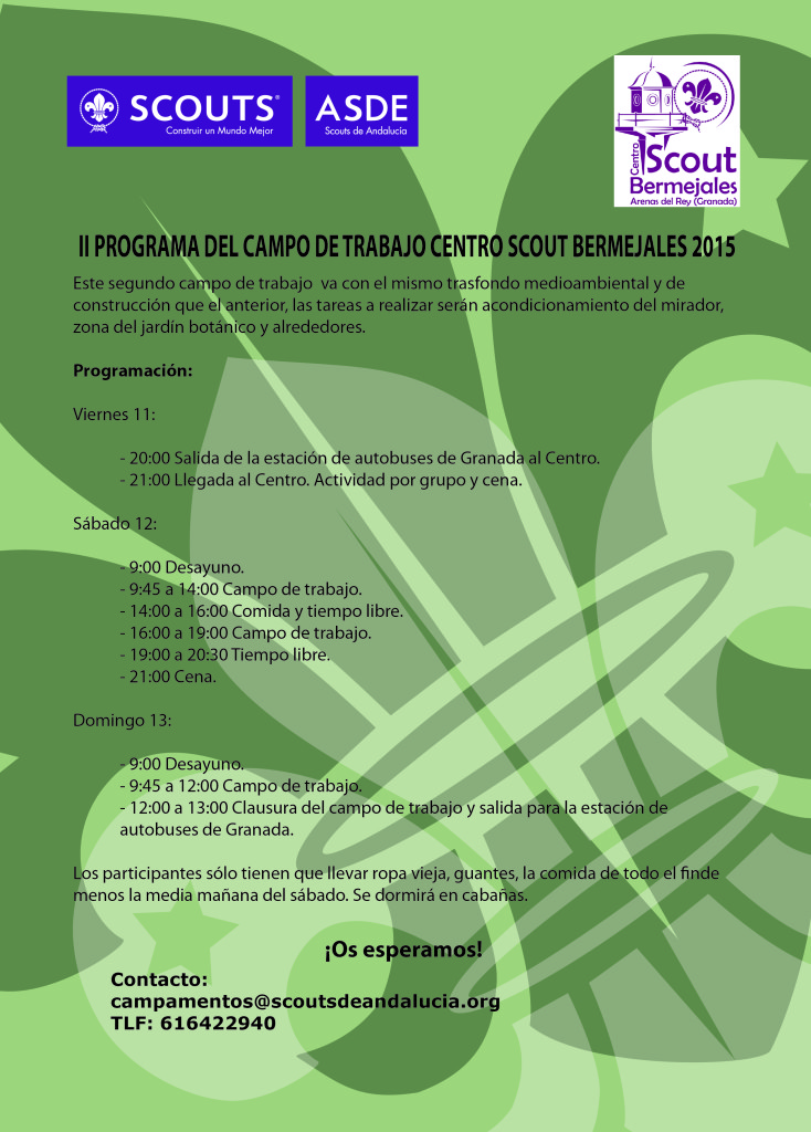 programa campo de trabajo12-13SEP